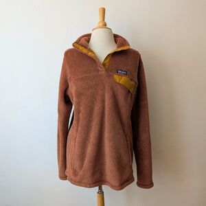 Patagonia Rust Fleece Pullover